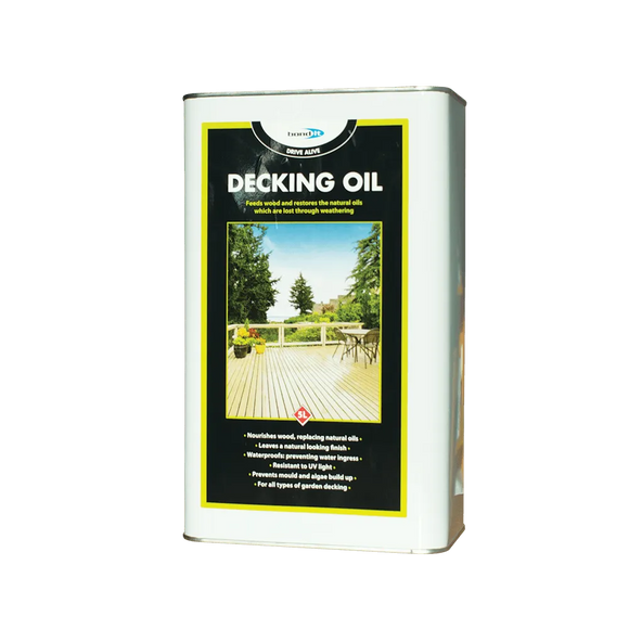 Bond-It Clear Decking Oil for Treating Old and New Decking Boards Bond-It