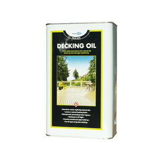 Bond-It Clear Decking Oil for Treating Old and New Decking Boards