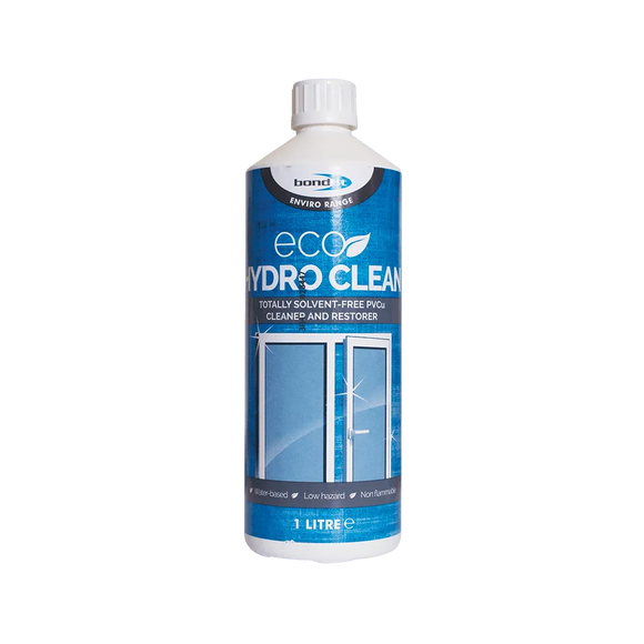 Eco Hydro Water Based Clean Bottle for Cleaning and Restoring PVCu Frames Bond-It