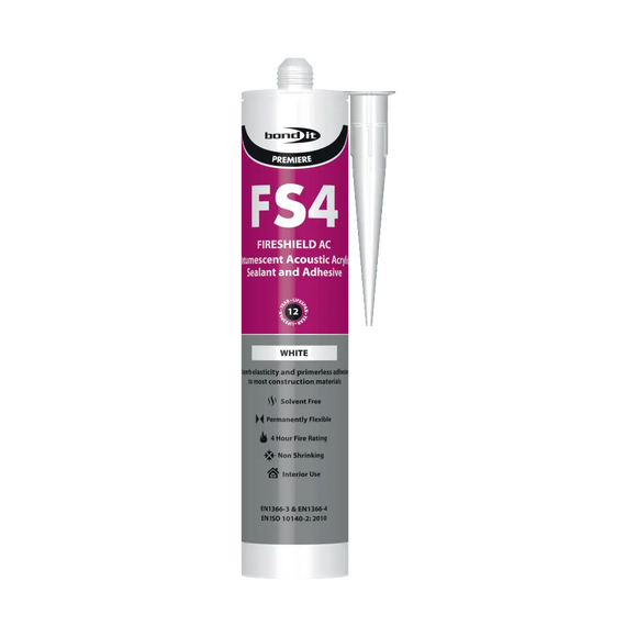 FS4 Fireshield AC Intumescent Acoustic Acrylic Sealant Bond-It
