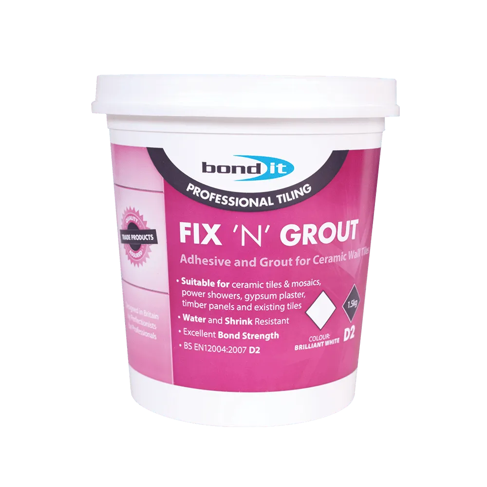 Fix 'N' Grout Ready Mixed Tiling Adhesive Bond-It