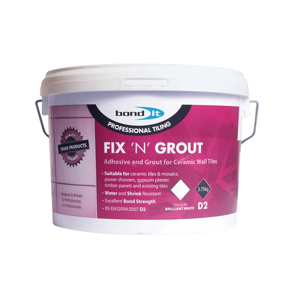 Fix 'N' Grout Ready Mixed Tiling Adhesive Bond-It