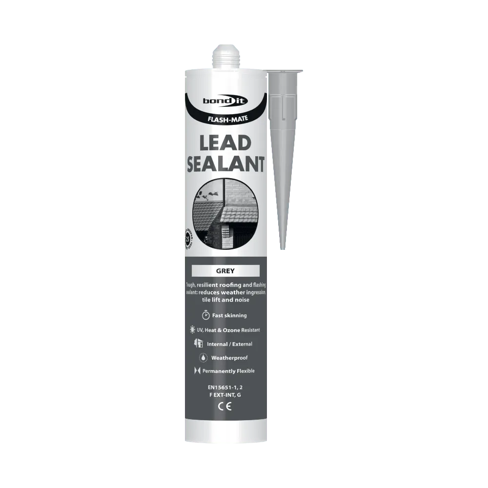 Lead Fast Skinning Roof Sealant for Reducing Weather Ingression, Tile Lift and Noise Bond-It