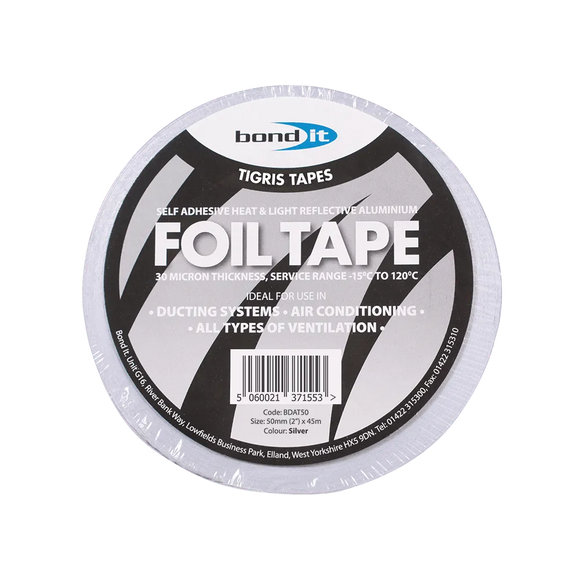 Self-Adhesive Heat and Light Aluminium Foil Tape Bond-It