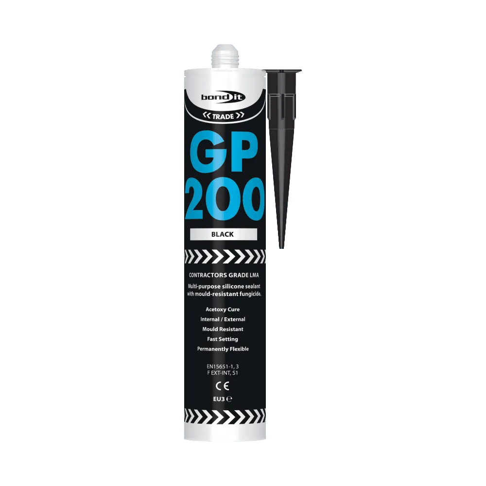 GP200 General Purpose Contractors Grade Acetoxy Silicone Sealant Bond-It