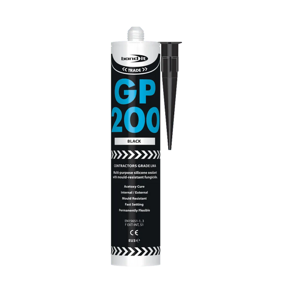 GP200 General Purpose Contractors Grade Acetoxy Silicone Sealant Bond-It