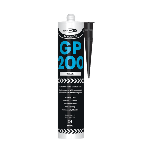 GP200 General Purpose Contractors Grade Acetoxy Silicone Sealant Bond-It