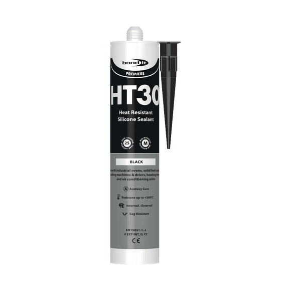 HT30 Acetic Curing Silicone Sealant for High Temperature use Bond-It
