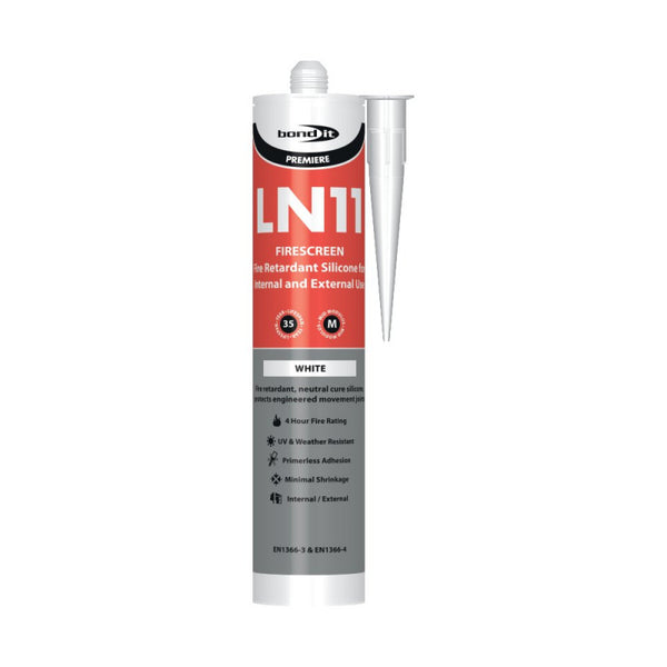 LN11 Prevents Flame, Smoke, Toxic Gases and Water FR Silicone Sealant Bond-It