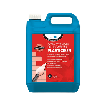 Liquid Mortar Plasticiser to Improve Brick Laying and Plastering Mortars Bond-It