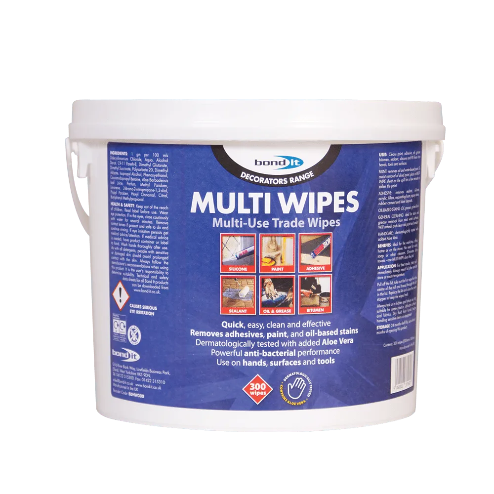 Bond-It Multi Purpose Anti-Bacterial Surface Wipes Bond-It