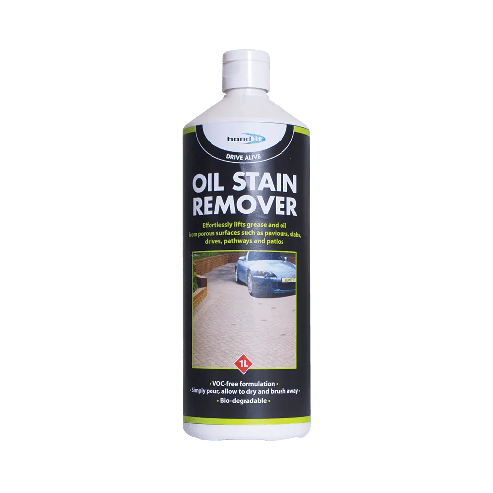 Oil and Grease Stain Remover from Tarmac and Concrete Bond-It
