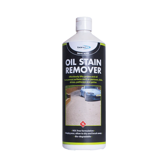 Oil and Grease Stain Remover from Tarmac and Concrete Bond-It