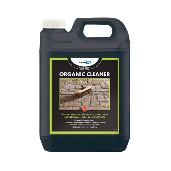 Driveway Organic Cleaner - removes all types of moulds, algae and lichens Bond-It