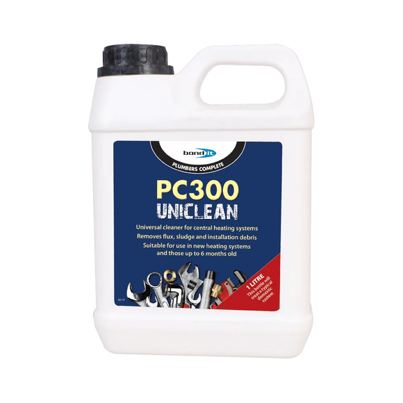 PC300 Powerful Universal Cleaner for New Central Heating Systems Bond-It
