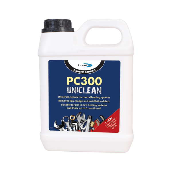 PC300 Powerful Universal Cleaner for New Central Heating Systems Bond-It