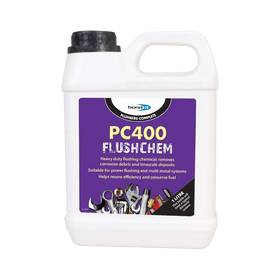 PC400 Flushing Chemical for Cleaning Boiler Heat Exchangers, Radiators and Pipework Bond-It