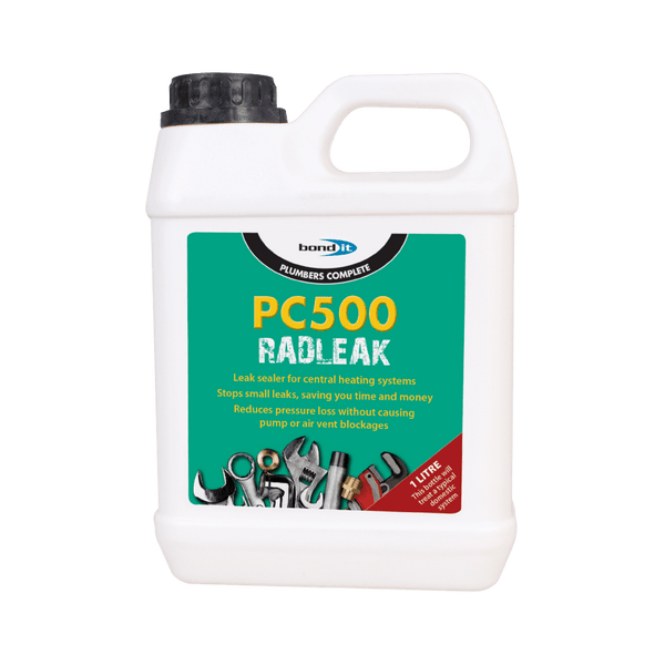 PC500 Leak Sealer for Central Heating Systems - Seals Inaccessible Leaks and Joints