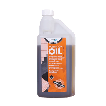 Patination Oil - Solvent Based Surface Treatment for New and Restored Leadwork Bond-It