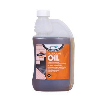Patination Oil - Solvent Based Surface Treatment for New and Restored Leadwork Bond-It