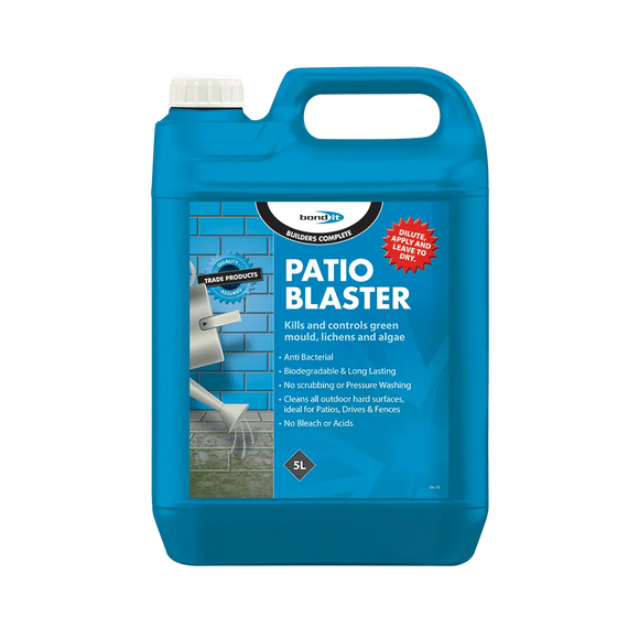 Patio Blaster for Removal & Prevention for Mould, Lichen and Algae Bond-It