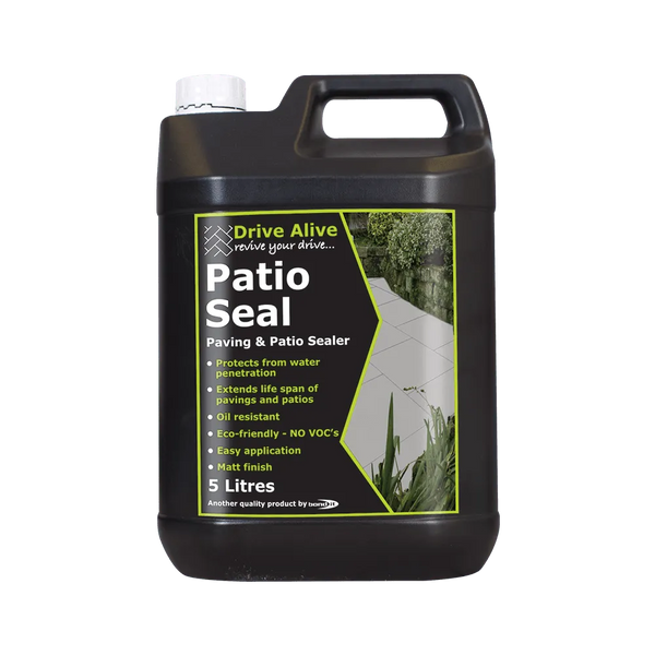Patio Slab Sealer for Protection of Patios and Paving Slabs from Water