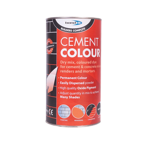 Chloride-Free Powdered Cement Dye for Easy Dispersion Bond-It