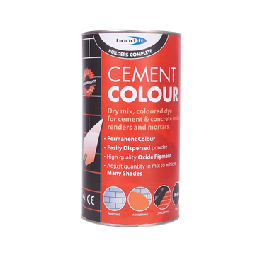 Chloride-Free Powdered Cement Dye for Easy Dispersion Bond-It