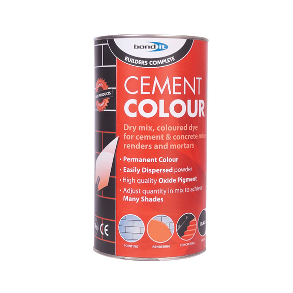 Chloride-Free Powdered Cement Dye for Easy Dispersion Bond-It
