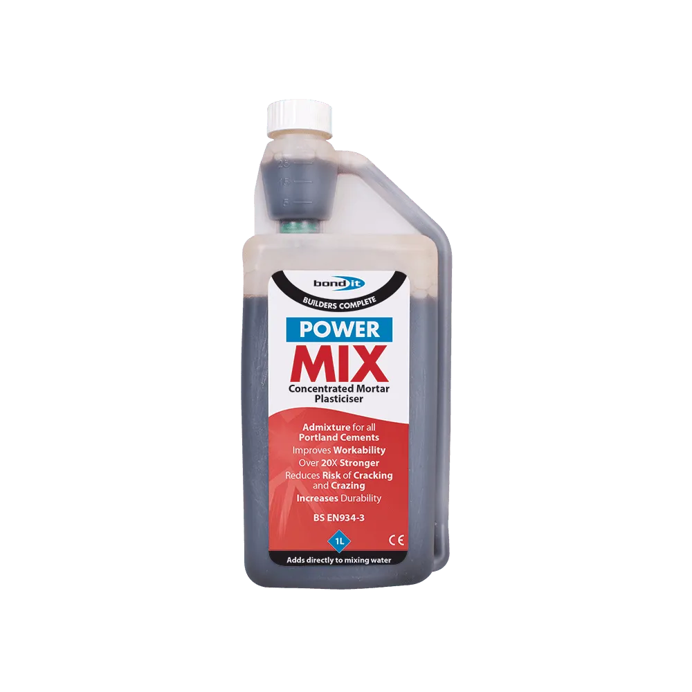 Power Mix Concentrate Mortar Plasticiser to Improve Brick Laying and P ...