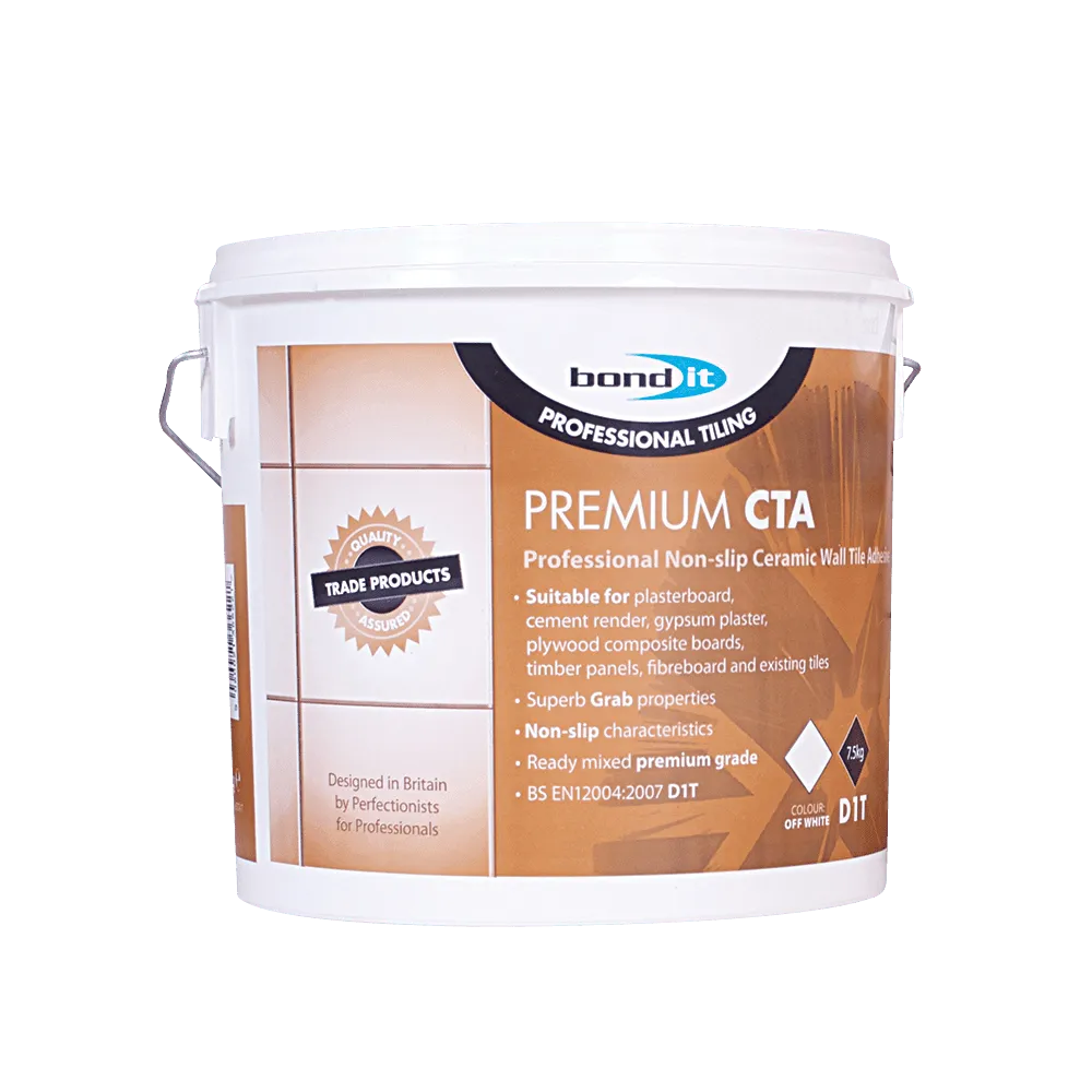 Premium CTA Ready Mixed Tile Adhesive for Fixing Wall Tiles Bond-It