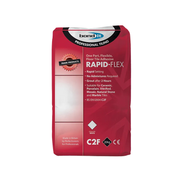 Rapid-Flex Tile Adhesive for All Ceramic Floor and Wall Tiles Bond-It