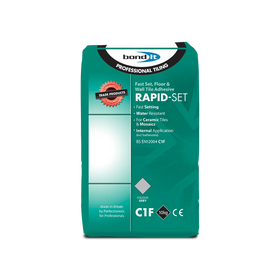 Rapid Setting Water Resistant Tile Adhesive for Cement Based Ceramic Tiles Bond-It