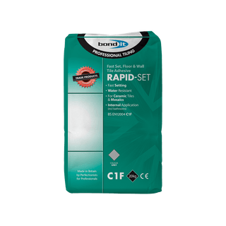 Rapid Setting Water Resistant Tile Adhesive for Cement Based Ceramic Tiles Bond-It