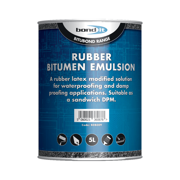 Rubber Bitumen Emulsion - Solvent-Free and Low Odour Rates Bond-It