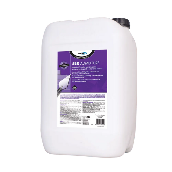 SBR Admixture for Flexibility of Cement Screeds and Mortars Bond-It