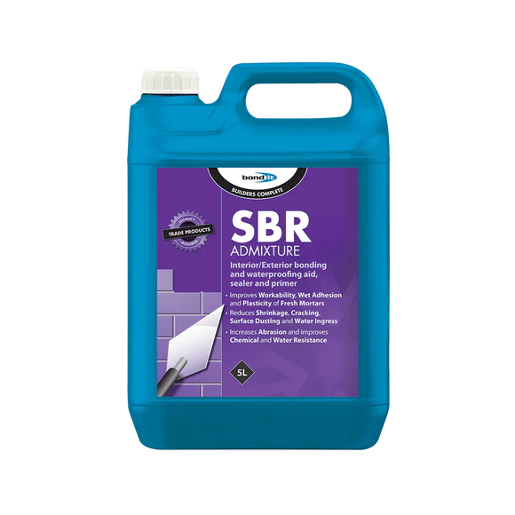 SBR Admixture for Flexibility of Cement Screeds and Mortars Bond-It