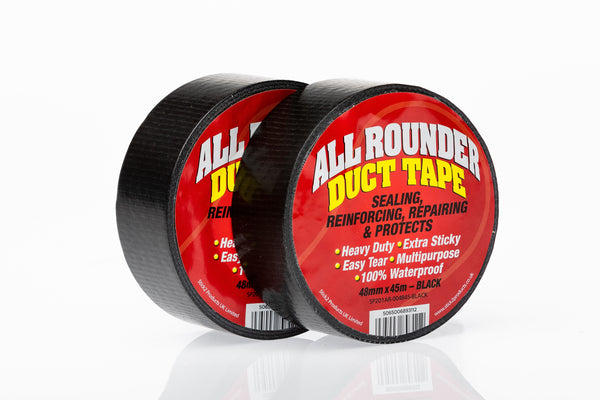 All Rounder Duct Tape - Black, Silver & White