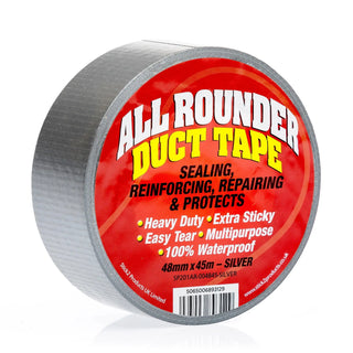 All Rounder Duct Tape - Black, Silver & White