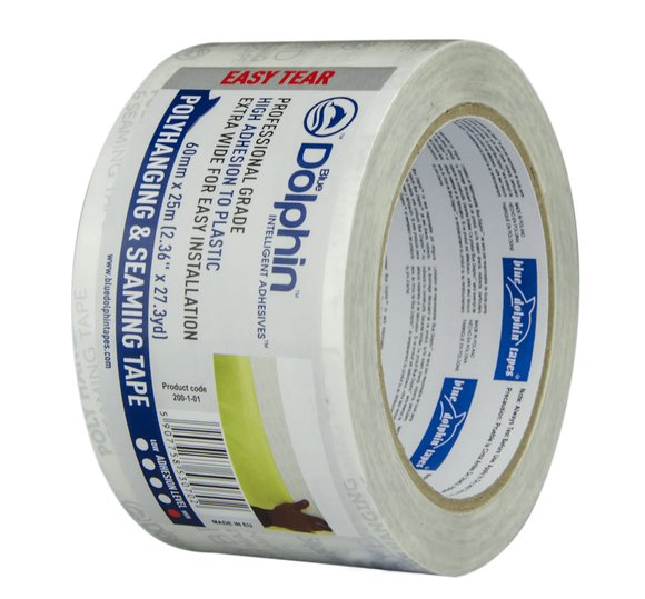 Indoor or Outdoor Painters Grade Masking Tape - 14 Day Clean Removal Blue Dolphin