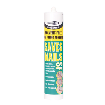 Saves Nails Solvent-Free Adhesive - Premium Environmental Gap-Filling Adhesive Bond-It
