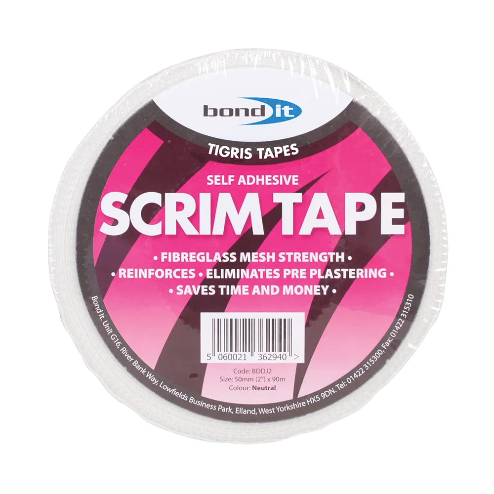 High Strength Fibreglass Drywall Scrim Tape Bond-It