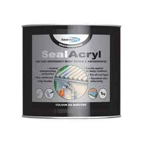 Multi-Purpose Weatherproofing Sealacryl - Roof Coating Membrane Bond-It