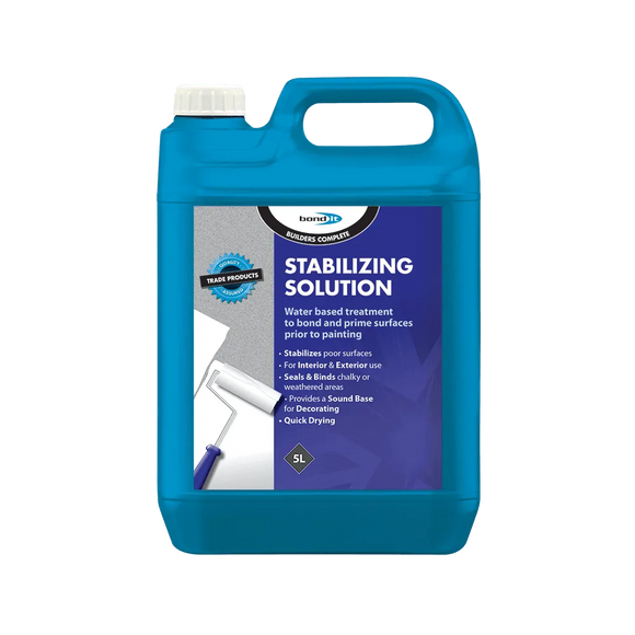 Stabilizing Solution used for Stabilising Surfaces prior to Painting and Decorating Bond-It