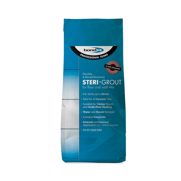 Steri-Grout Mould Resistant Flexible Wall & Floor Tile Grout Bond-It