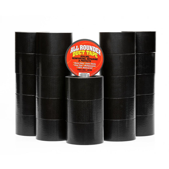 All Rounder Duct Tape - Black, Silver & White STICK2