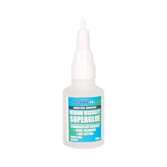 RGC Cyanoacrylate Superglue - A Medium but Rapid Viscosity Adhesive Bond-It
