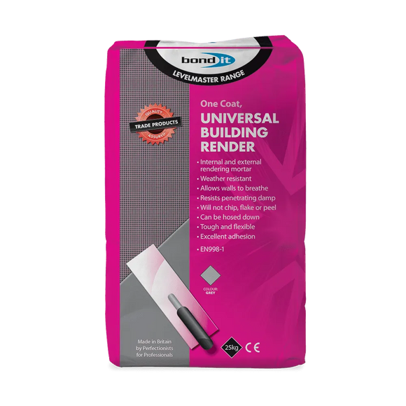 One Coat Mortar Universal Building Render Bond-It