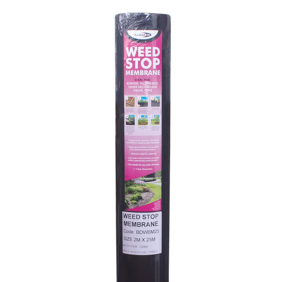 Weed Stop & Control Membrane - Keeps Ground Moist and Protects from Extreme Weather Bond-It