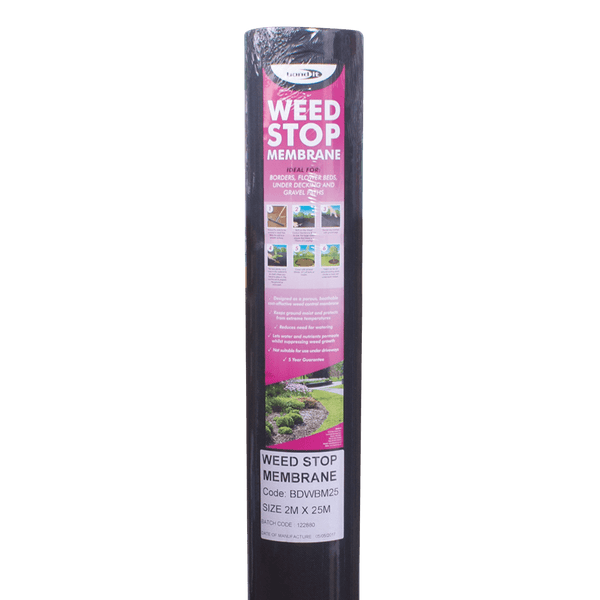 Weed Stop & Control Membrane - Keeps Ground Moist and Protects from Extreme Weather Bond-It